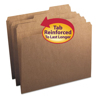 Smead&reg; Reinforced Heavyweight Kraft File Folder