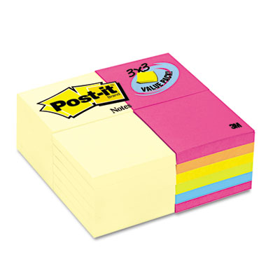 Post-it&reg; Notes Original Pads Assorted Value Packs