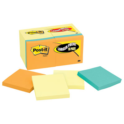 Post-it&reg; Notes Original Pads Assorted Value Packs