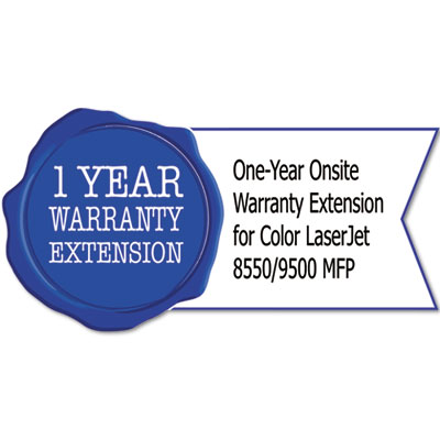 HP 1-Year Post Warranty Next Business Day Onsite for Color LaserJet 8550/9500 MFP Hardware Support