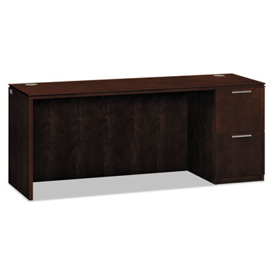 HON&reg; Arrive Series Wood Veneer Single Pedestal Credenza