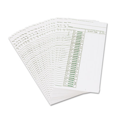 Acroprint&reg; Cards for Model ATT310 Electronic Totalizing Time Recorder