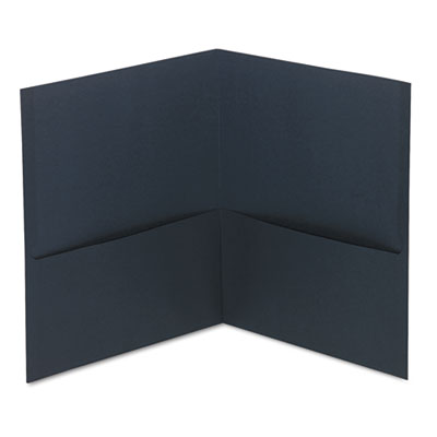 Universal&reg; Two-Pocket Portfolios with Textured Covers