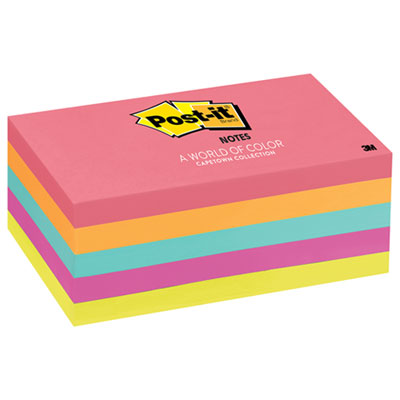 Post-it&reg; Notes Original Pads in Cape Town Colors