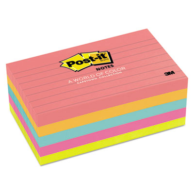 Post-it&reg; Notes Original Pads in Cape Town Colors