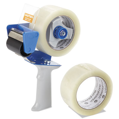 Universal One&trade; Heavy-Duty Box Sealing Tape with Dispenser
