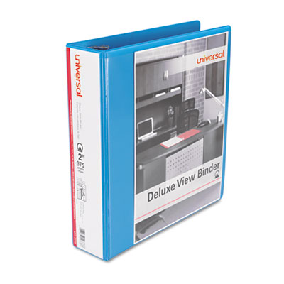 Universal&reg; Deluxe Round Ring View Binders
