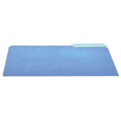 Universal One&trade; Colored Top Tab File Folders