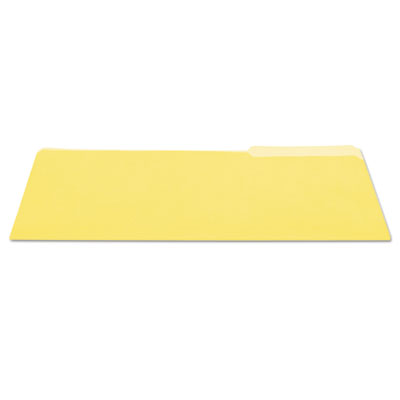 Universal One&trade; Colored Top Tab File Folders