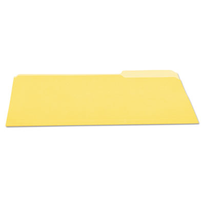 Universal One&trade; Colored Top Tab File Folders