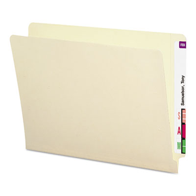 Smead&reg; Shelf-Master&reg; Heavyweight Manila End Tab Folders