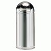 Rubbermaid&reg; Commercial Fire-Resistant Steel Dome Waste Receptacle