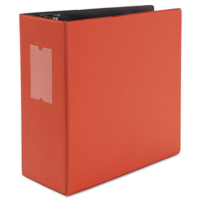 Universal One&trade; Non-View D-Ring Binder with Label Holder