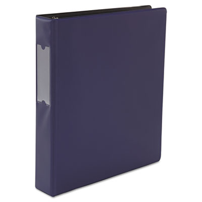Universal One&trade; Non-View D-Ring Binder with Label Holder