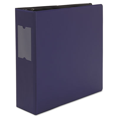 Universal One&trade; Non-View D-Ring Binder with Label Holder