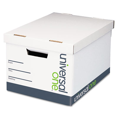 Universal One&trade; Heavy-Duty Fast Assembly Lift-Off Lid Storage Box