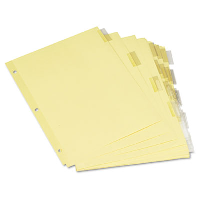 Universal&reg; Economical Insertable Tab Index