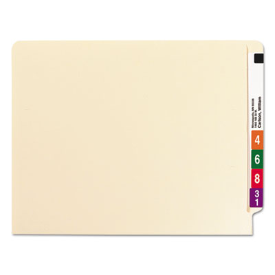 Smead® Manila End Tab Classification Folders Smead® Manila End Tab Classification Folders