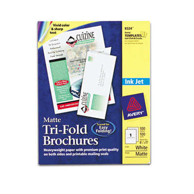 Avery&reg; Tri-Fold Brochures