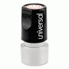 Universal&reg; Pre-Inked One-Color Round Stamp