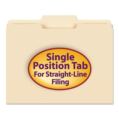 Smead&reg; Manila File Folders