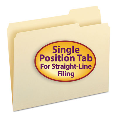 Smead&reg; Manila File Folders