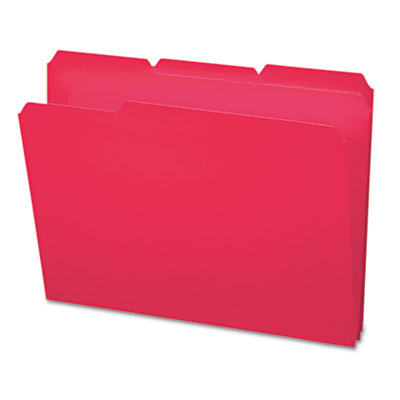 Smead&reg; Top Tab Poly Colored File Folders