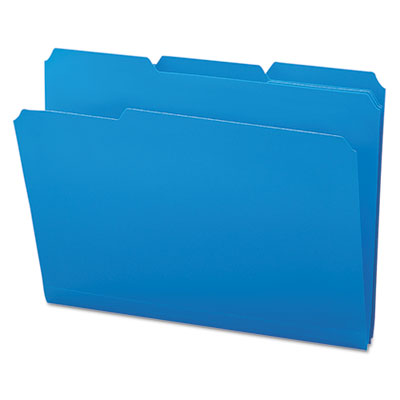 Smead&reg; Top Tab Poly Colored File Folders