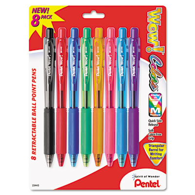 Pentel&reg; WOW!&trade; Retractable Ballpoint Pen