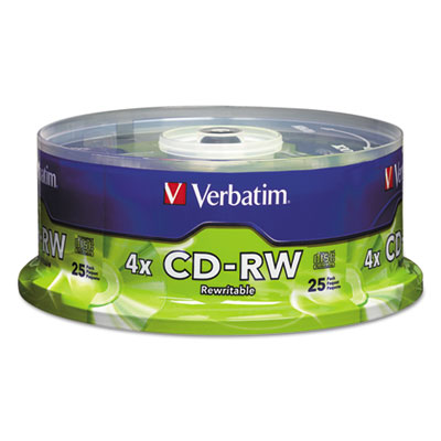 Verbatim&reg; CD-RW Rewritable Disc
