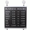 Headline&reg; Sign Century Series Business Hours Sign