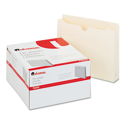 Universal&reg; Economical Manila File Jackets