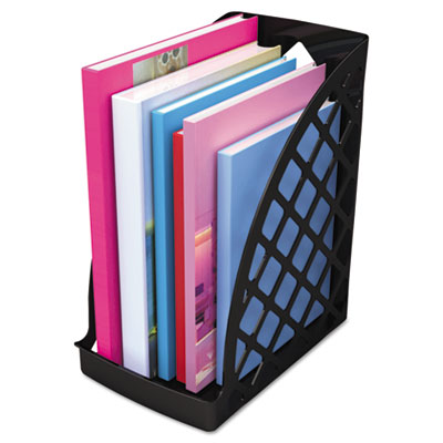 Universal&reg; Recycled Plastic Large Magazine File