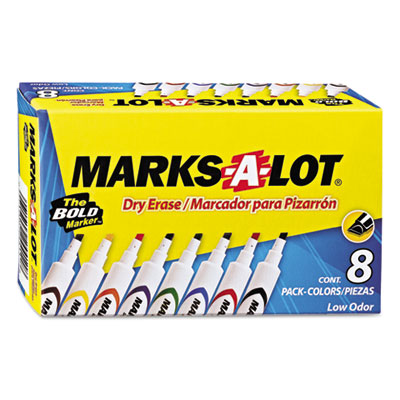 Marks-A-Lot&reg; Desk Style Dry Erase Marker