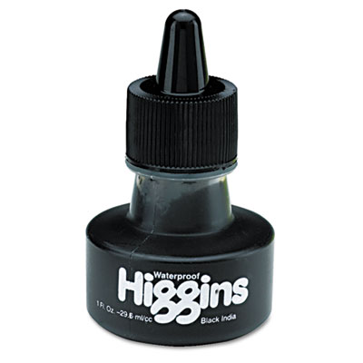 Higgins&reg; Waterproof Pigmented Drawing Inks