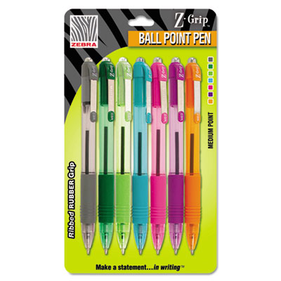Zebra Z-Grip&trade; Retractable Ballpoint Pen