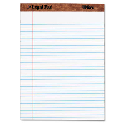 TOPS&trade; The Legal Pad&trade; Ruled Perforated Pads