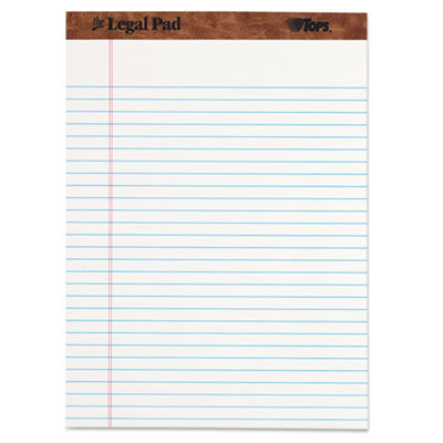 TOPS&trade; The Legal Pad&trade; Ruled Perforated Pads
