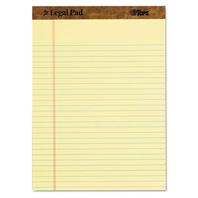 TOPS&trade; The Legal Pad&trade; Ruled Perforated Pads