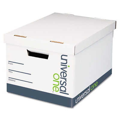 Universal One&trade; Medium-Duty Easy Assembly Storage Box