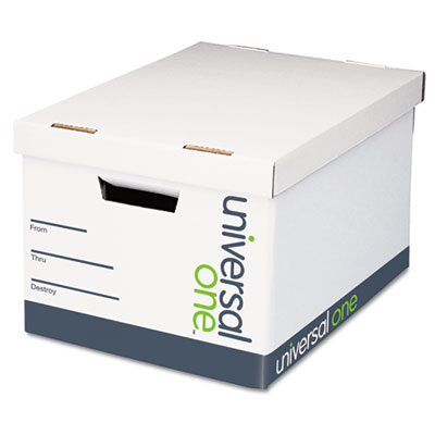 Universal One&trade; Medium-Duty Easy Assembly Storage Box