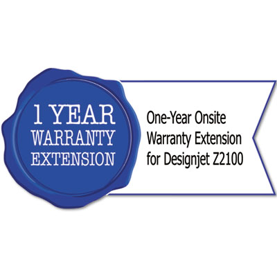 HP 1-Year Post Warranty Next Business Day Onsite for Designjet Z2100 Hardware Support