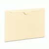 Universal One&trade; Manila File Jackets with Reinforced Tabs