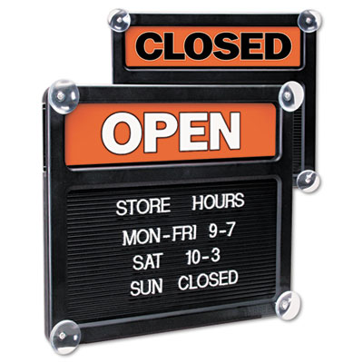 Headline&reg; Sign Double-Sided Open/Closed Sign