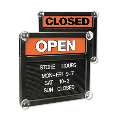 Headline&reg; Sign Double-Sided Open/Closed Sign