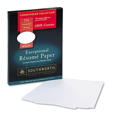 Southworth&reg; 100% Cotton R&eacute;sum&eacute; Paper