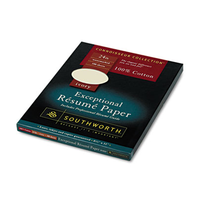 Southworth&reg; 100% Cotton R&eacute;sum&eacute; Paper