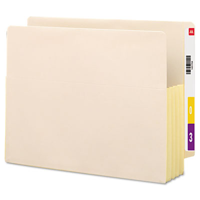 Smead® Manila End Tab File Pockets Smead® Manila End Tab File Pockets