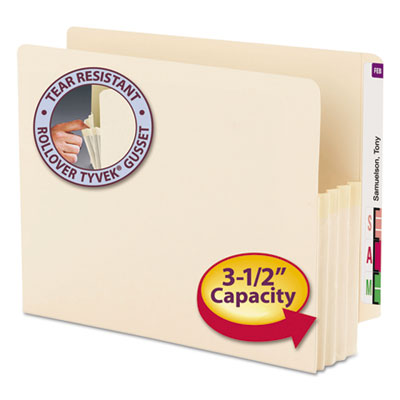 Smead&reg; Manila End Tab File Pockets