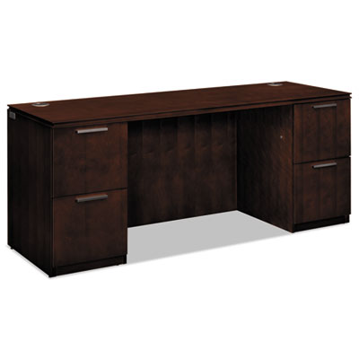 HON&reg; Arrive Series Wood Veneer Kneespace Credenza